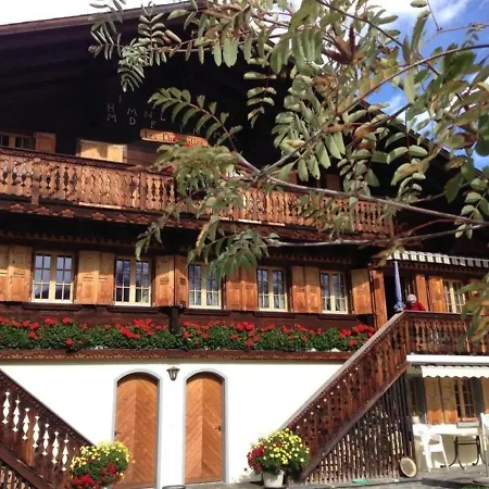 Einzimmerwohnung In Authentischem Schweizer Chalet Fur 2-3 Personen, Private Terrasse, Mit Fruhstuck *