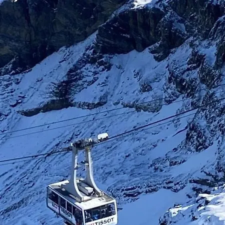 Einzimmerwohnung In Authentischem Schweizer Chalet Fur 2-3 Personen, Private Terrasse, Mit Fruhstuck