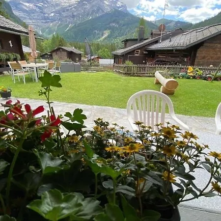 Einzimmerwohnung In Authentischem Schweizer Chalet Fur 2-3 Personen, Private Terrasse, Mit Fruhstuck Appartement Les Diablerets